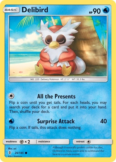 Delibird #26 SM - Guardians Rising
