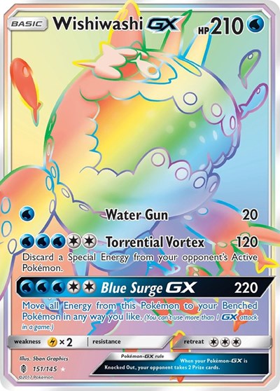 Wishiwashi GX #151 SM - Guardians Rising