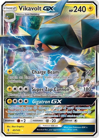 Vikavolt GX #45 SM - Guardians Rising