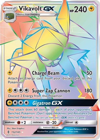 Vikavolt GX #152 SM - Guardians Rising