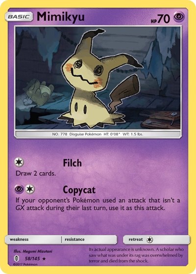 Mimikyu #58 SM - Guardians Rising