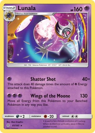 Lunala #61 SM - Guardians Rising