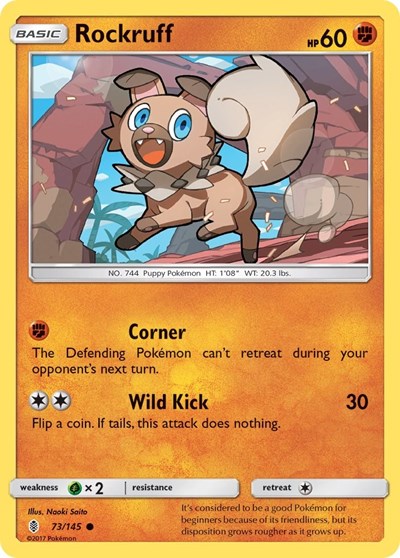 Rockruff #73 SM - Guardians Rising