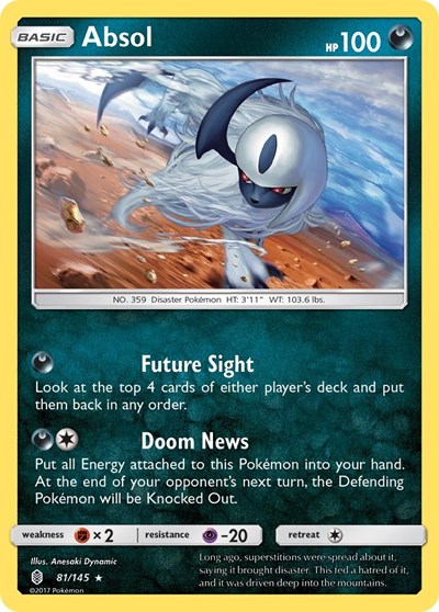 Absol #81 SM - Guardians Rising
