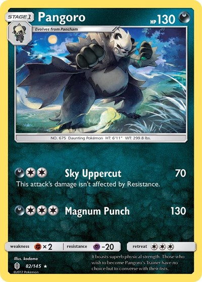 Pangoro #82 SM - Guardians Rising