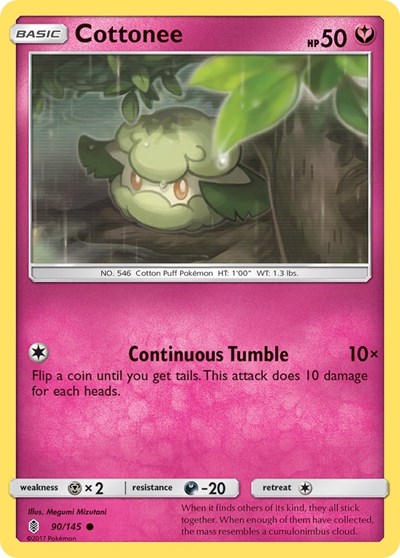 Cottonee #90 SM - Guardians Rising