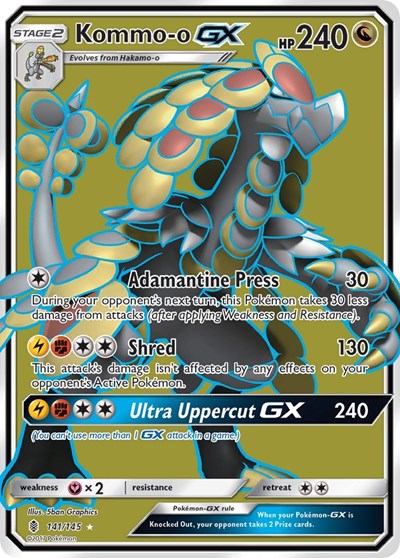 Kommo-o GX #141 SM - Guardians Rising