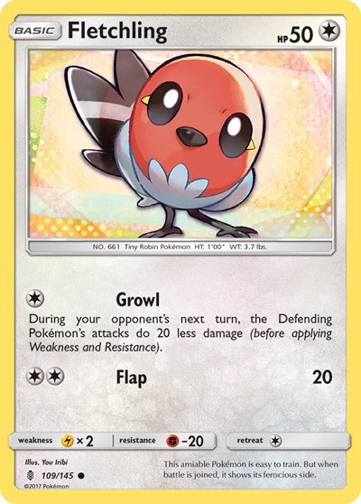 Fletchling #109 SM - Guardians Rising