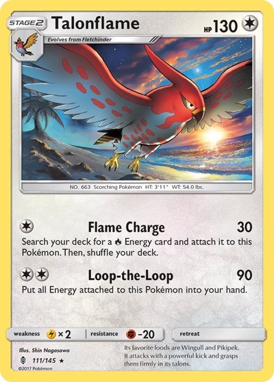 Talonflame #111 SM - Guardians Rising