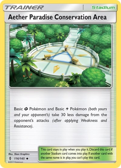 Aether Paradise Conservation Area #116 SM - Guardians Rising