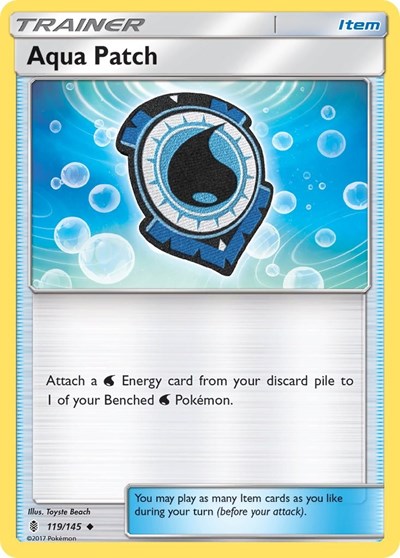 Aqua Patch #119 SM - Guardians Rising