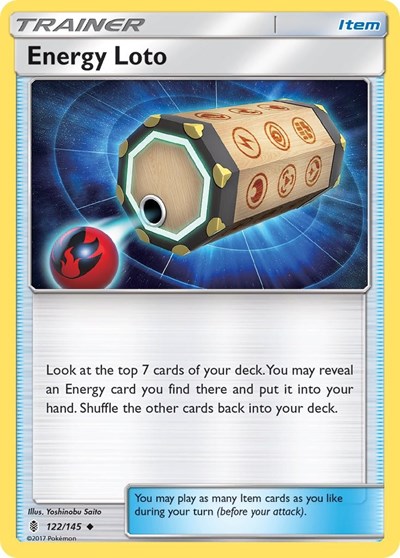 Energy Loto #122 SM - Guardians Rising