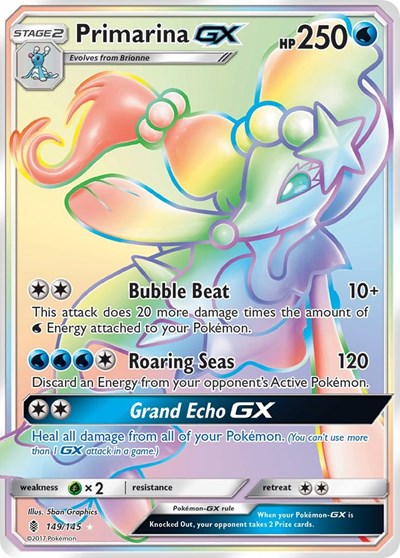 Primarina GX #149 SM - Guardians Rising