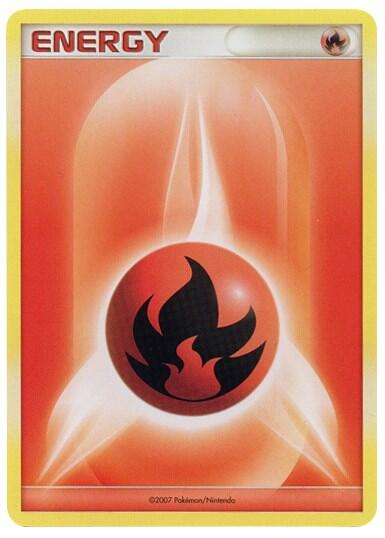 Fire Energy #promo League & Championship Cards