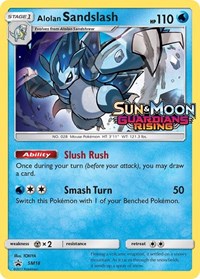 Alolan Sandslash - SM18 #SM18 SM Promos