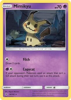 Mimikyu #58 Deck Exclusives