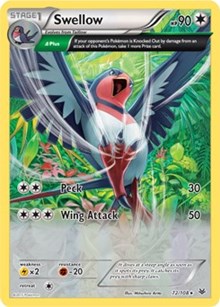 Swellow #72 Deck Exclusives
