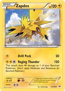 Zapdos #23 Deck Exclusives