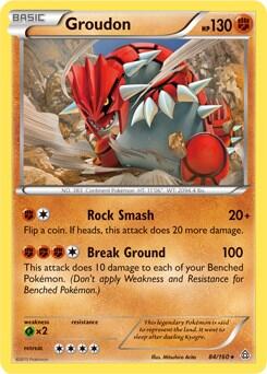 Groudon #84 Deck Exclusives