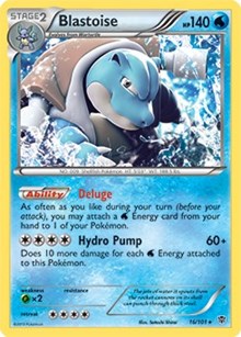 Blastoise #16 Deck Exclusives