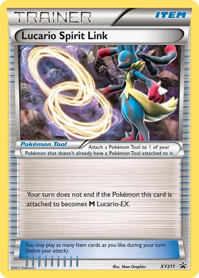 Lucario Spirit Link XY Promos #XY211