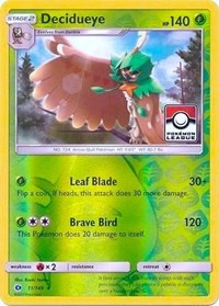 Decidueye #11 League & Championship Cards