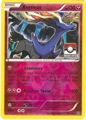 Xerneas #81 League & Championship Cards
