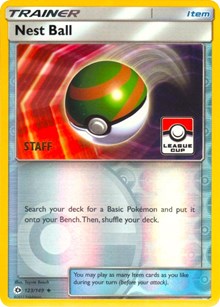 Nest Ball (League Cup) [Staff] #123 League & Championship Cards