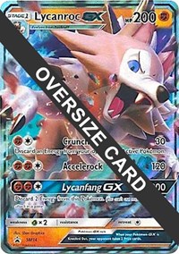 Lycanroc GX #SM14 Jumbo Cards