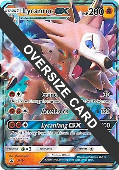 Lycanroc GX #SM14 Jumbo Cards