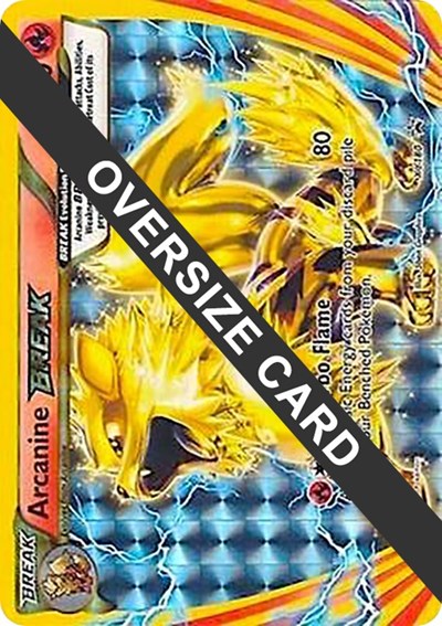 Arcanine BREAK - XY180 Jumbo Cards #XY180