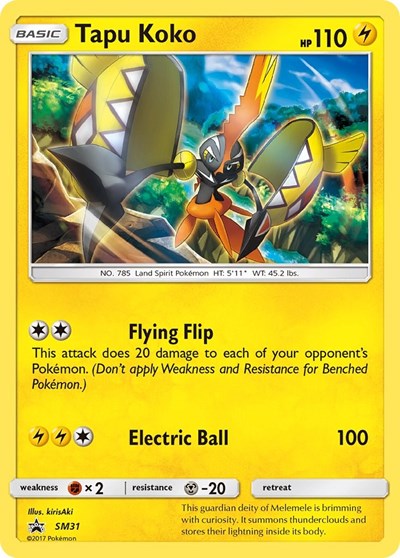Tapu Koko #SM31 SM Promos