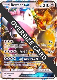 Bewear GX - SM34 Jumbo Cards