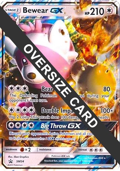 Bewear GX - SM34 #SM34 Jumbo Cards