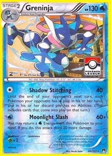 Greninja (League) [2nd Place] #40 League & Championship Cards