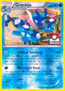 Greninja (Pokemon League) [3rd Place] #40 League & Championship Cards