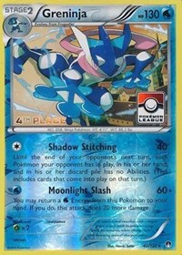 Greninja (Pokemon League) [4th Place] #40 League & Championship Cards
