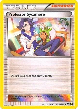 Professor Sycamore #107A Alternate Art Promos