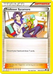 Professor Sycamore #107A Alternate Art Promos