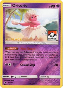 Oricorio (League Challenge) [1st Place] #55 League & Championship Cards