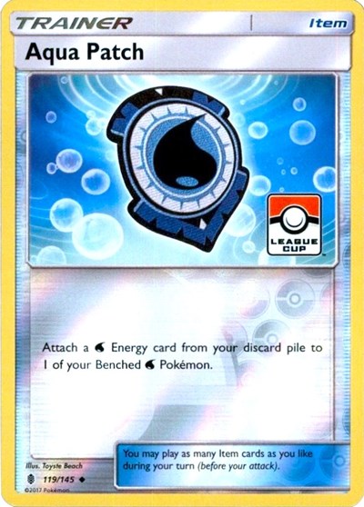 Aqua Patch #119 League & Championship Cards