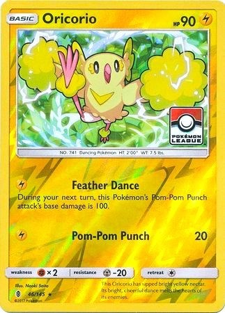 Oricorio #46 League & Championship Cards