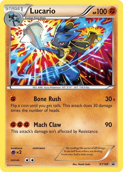 Lucario #XY140 XY Promos