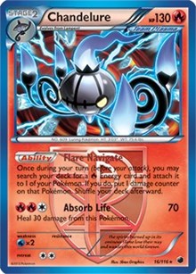 Chandelure #16 Deck Exclusives
