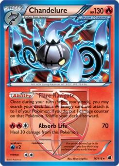 Chandelure Deck Exclusives #16