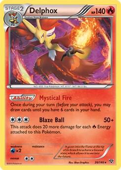 Delphox #26 Deck Exclusives