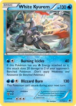 White Kyurem #21 Deck Exclusives