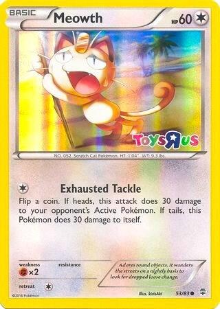 Meowth #53 Miscellaneous Cards & Products