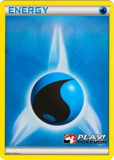 Water Energy #promo League & Championship Cards