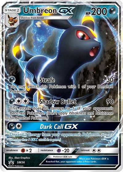 Umbreon GX #SM36 SM Promos